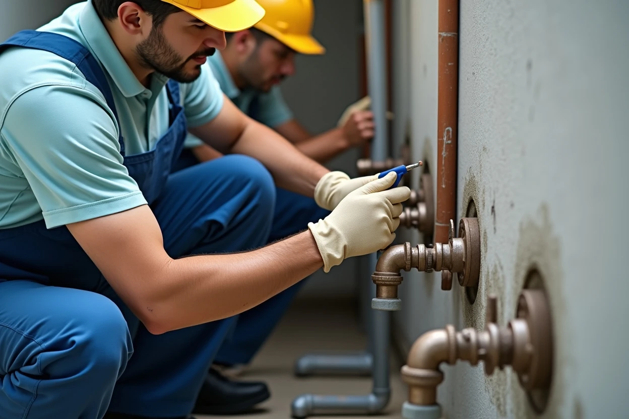 Revisión final de instalación sanitaria